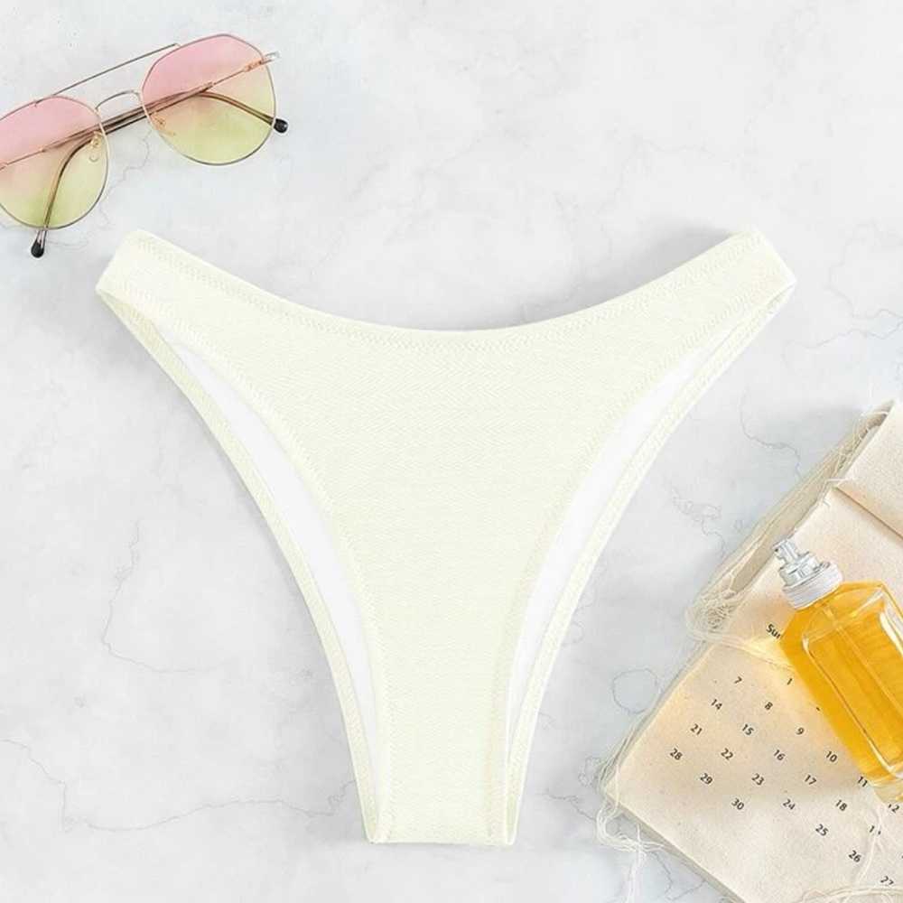 Beige Bikini Bottoms